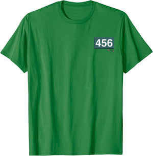 Squid Game Player 456 Pocket Costume T-Shirt - T-Shirt | Irish Green
