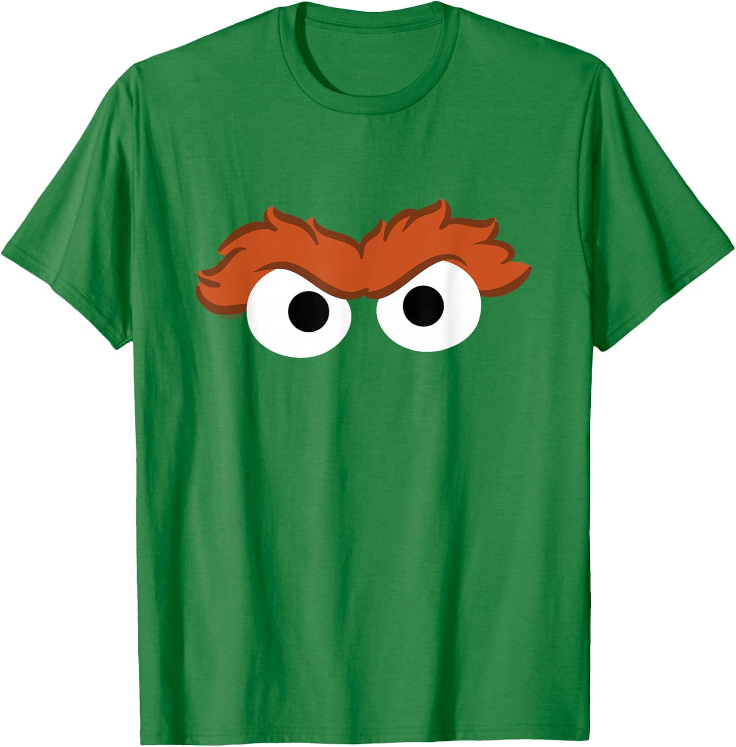 Sesame Street Oscar The Grouch Eyes Halloween Costume T-Shirt - T-Shirt | Irish Green