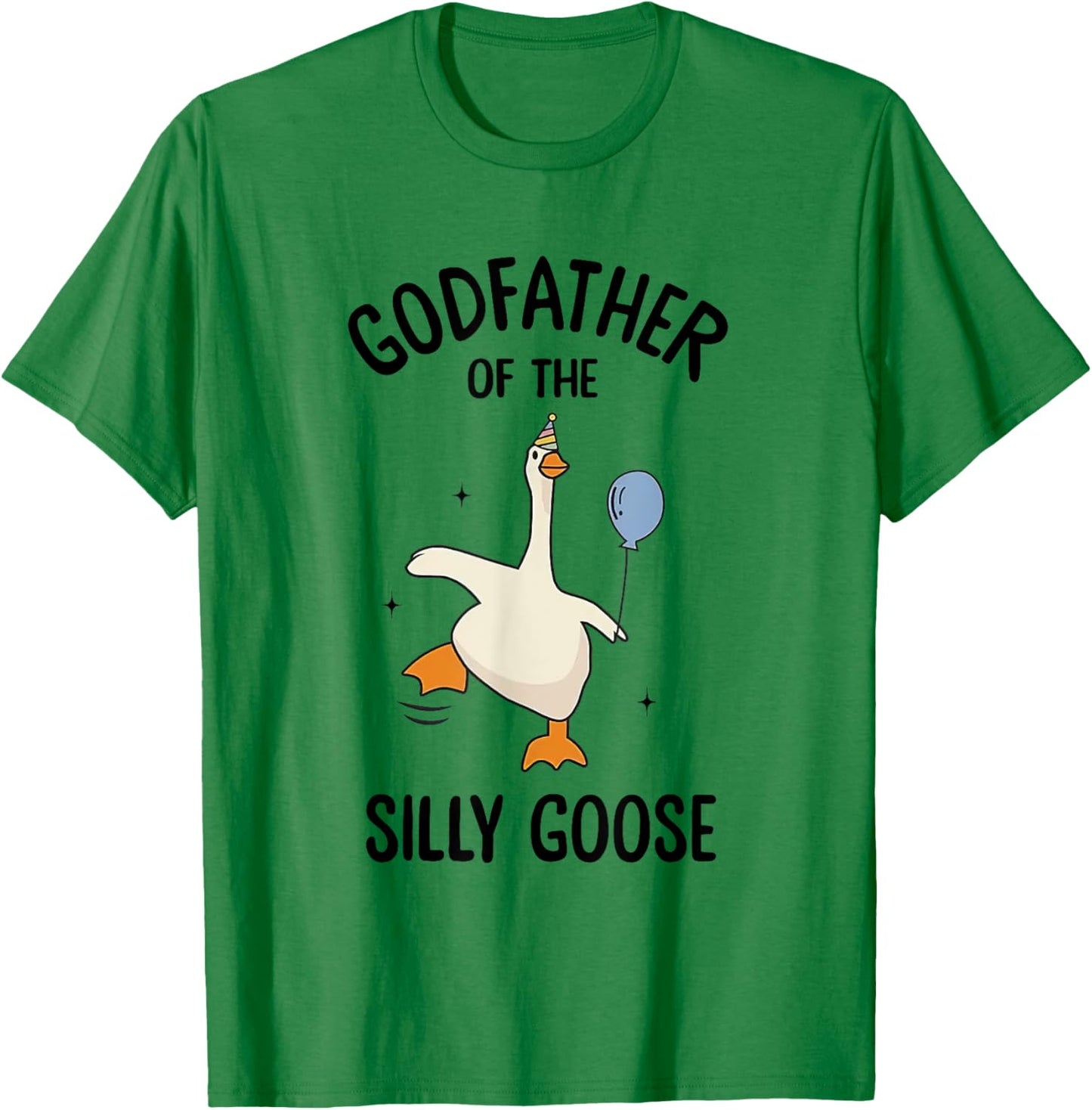 Godfather Of The Silly Goose First Birthday Family Matching T-Shirt - T-Shirt | Irish Green