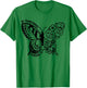Be Transformed Romans 12:2 Butterfly Christian Gift T-Shirt - T-Shirt | Irish Green