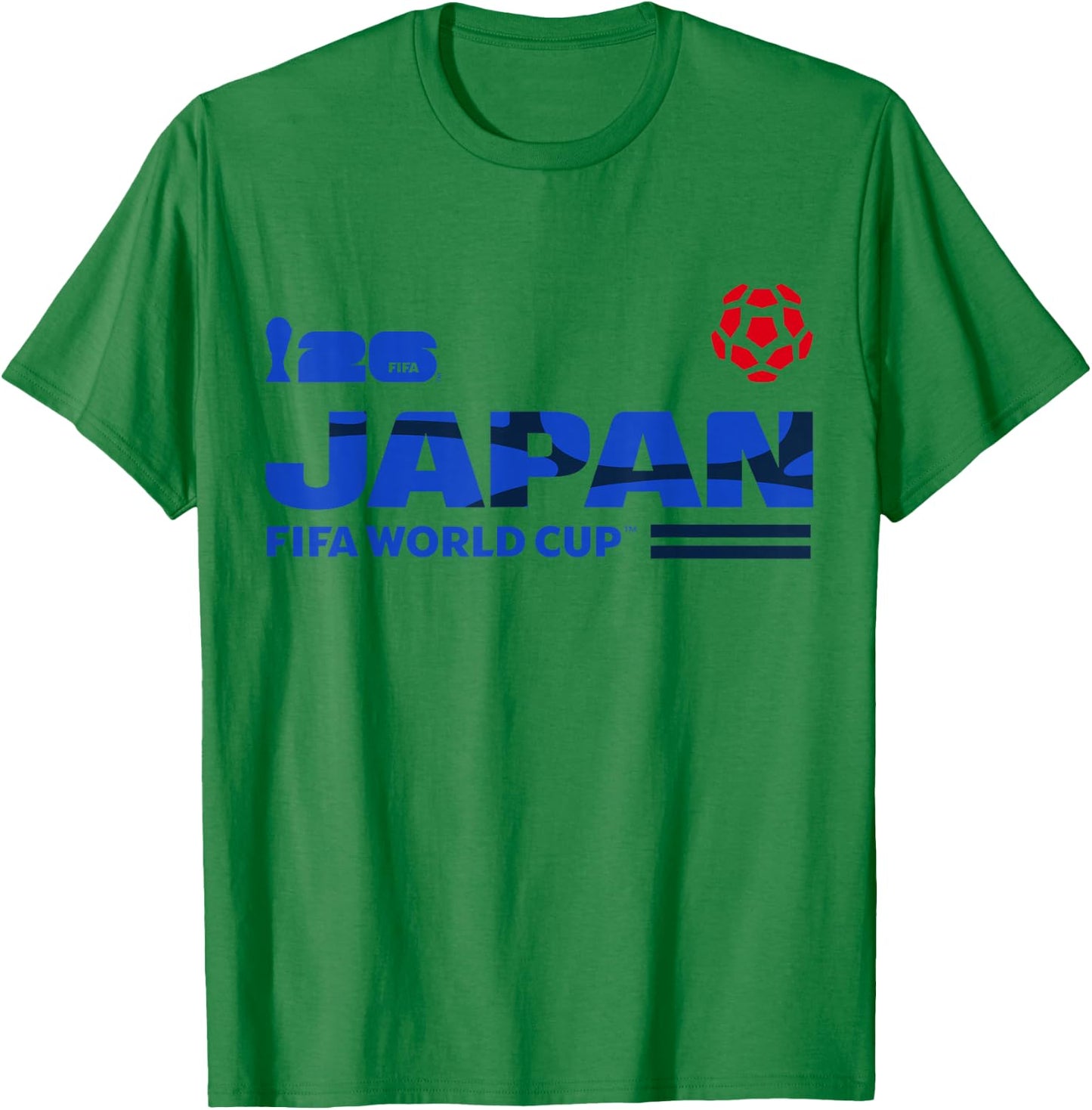 FIFA WORLD CUP26 Qualifier Japan T-Shirt - T-Shirt | Irish Green