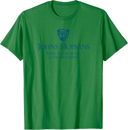 Johns Hopkins University Engineering T-Shirt - T-Shirt | Irish Green