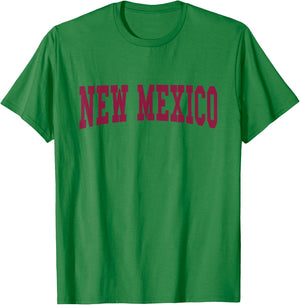 NEW MEXICO - Throwback Design - Classic T-Shirt - T-Shirt | Irish Green
