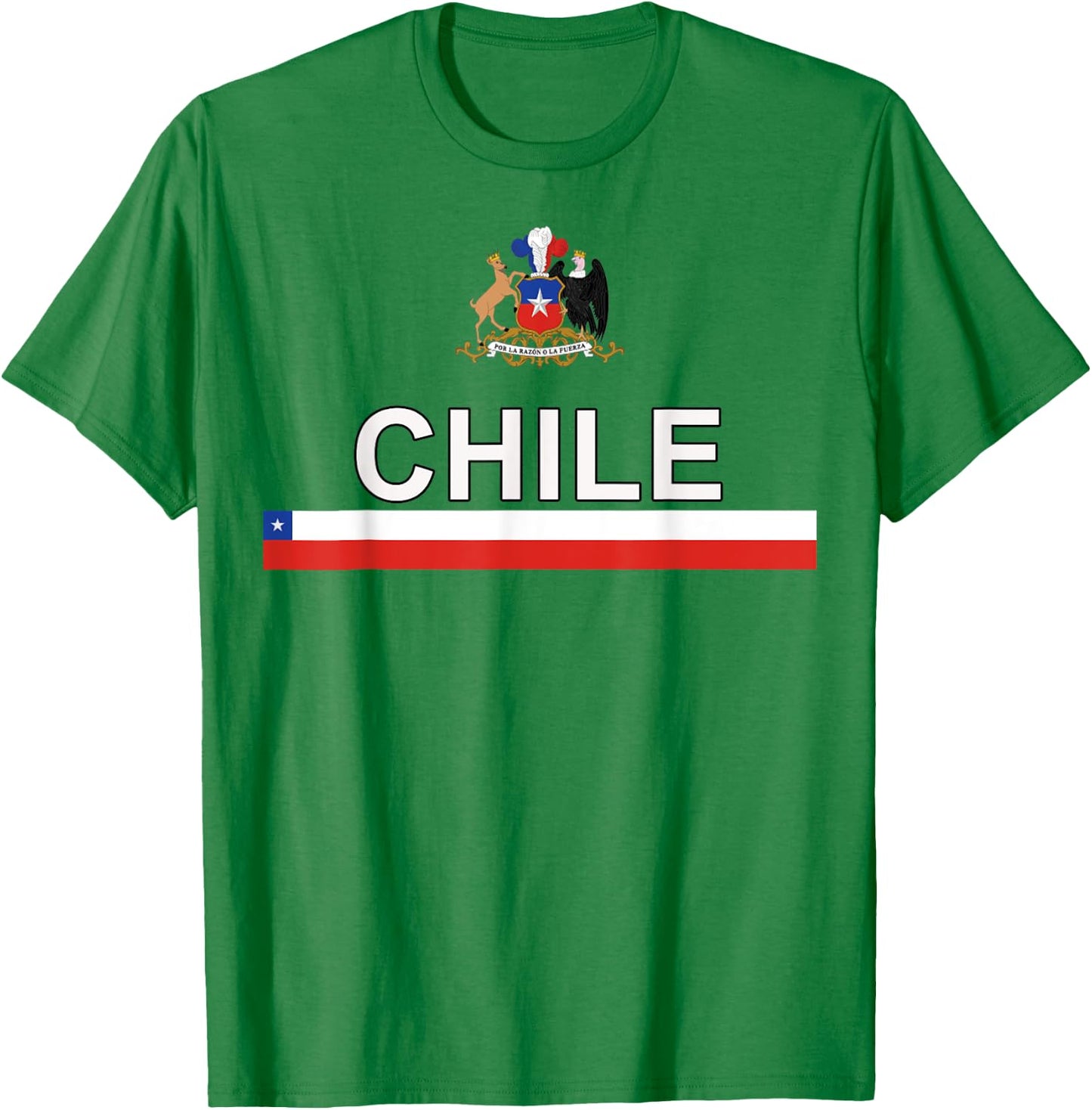 Chile Sports Game T-Shirt - T-Shirt | Irish Green