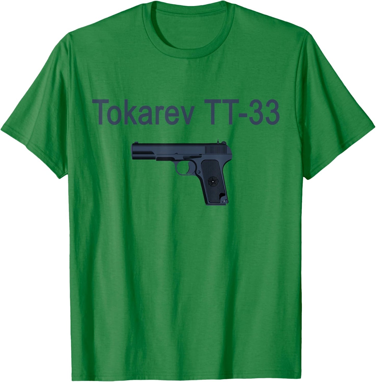 Tokarev TT-33 Russian Soviet Pistol T-Shirt - T-Shirt | Irish Green