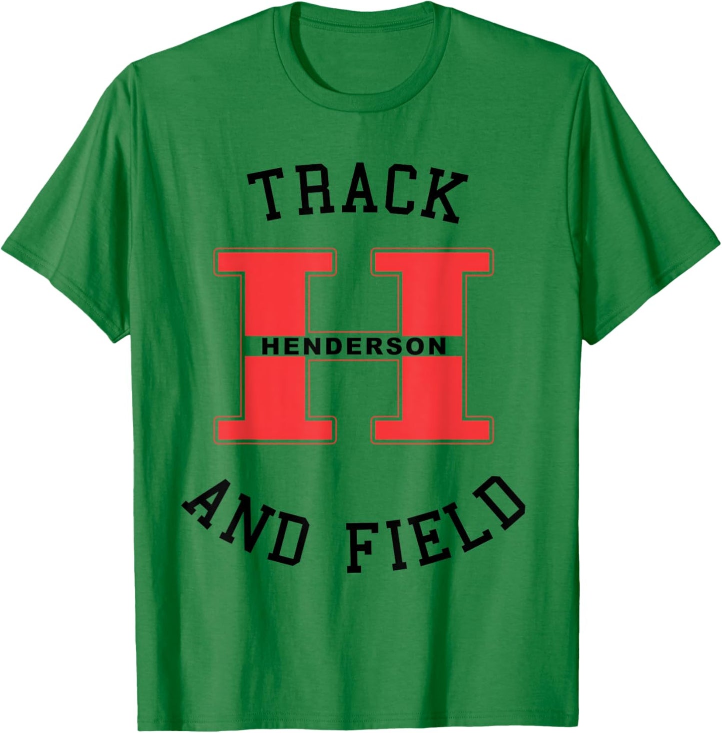 Henderson Track And Field retro sport lover gift T-Shirt - T-Shirt | Irish Green
