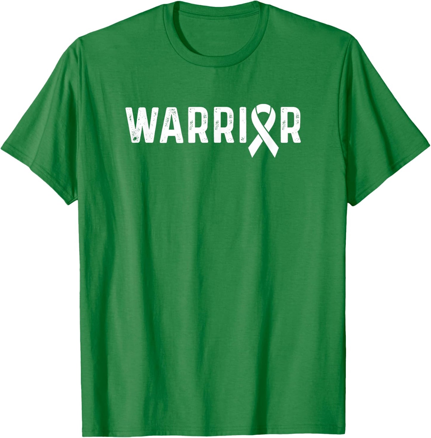 Leukemia Cancer Awareness Orange Ribbon Warrior T-Shirt - T-Shirt | Irish Green
