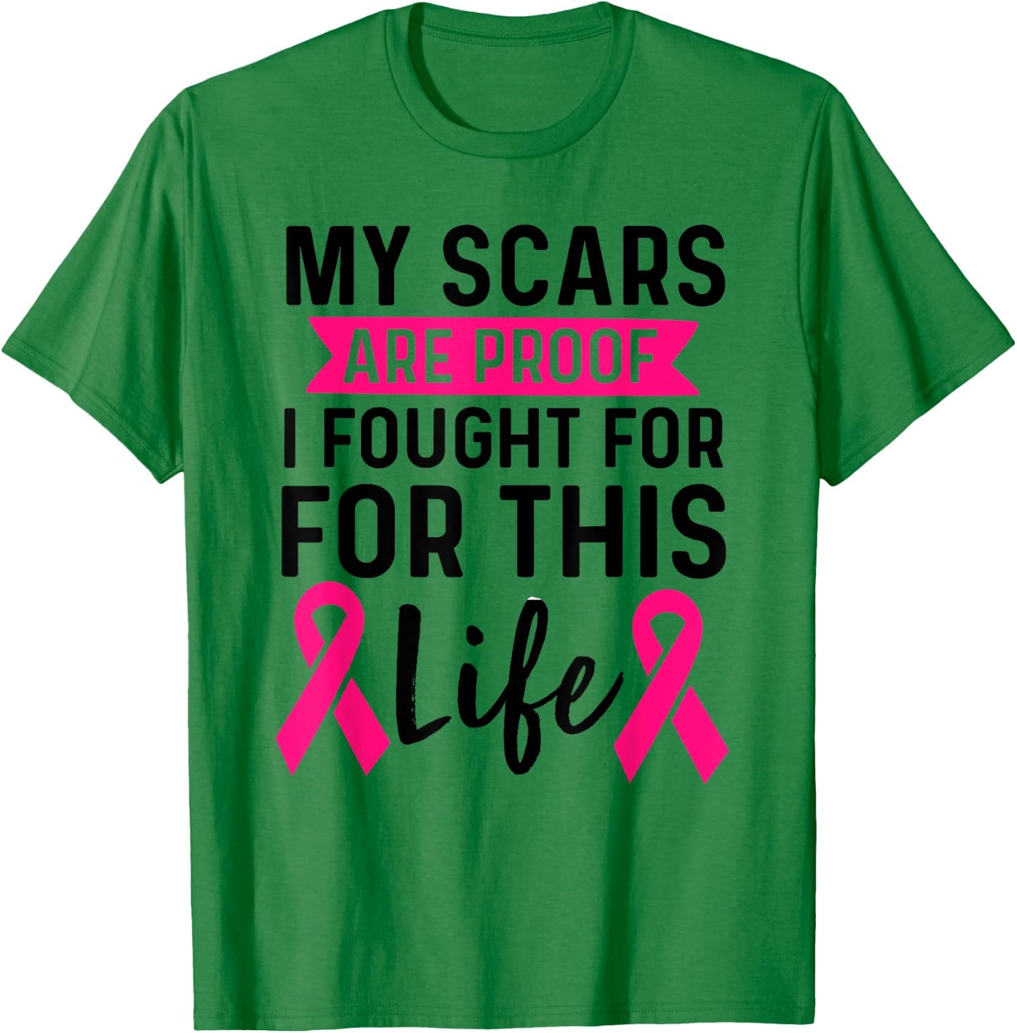 Breast Cancer Warrior Mastectomy Surgery T-Shirt - T-Shirt | Irish Green