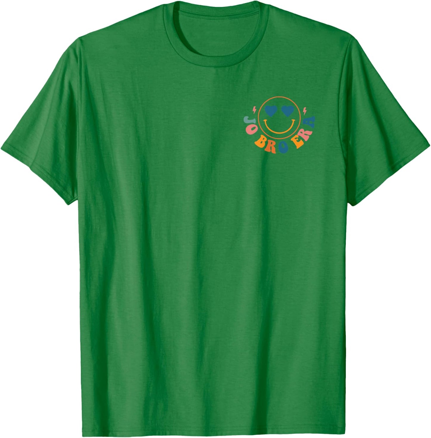 Groovy Retro In My Jo Bro Era Funny Pocket Print T-Shirt - T-Shirt | Irish Green