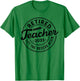 2025 Retired Teacher Let The Recess Begin Retirement School T-Shirt - T-Shirt | Irish Green