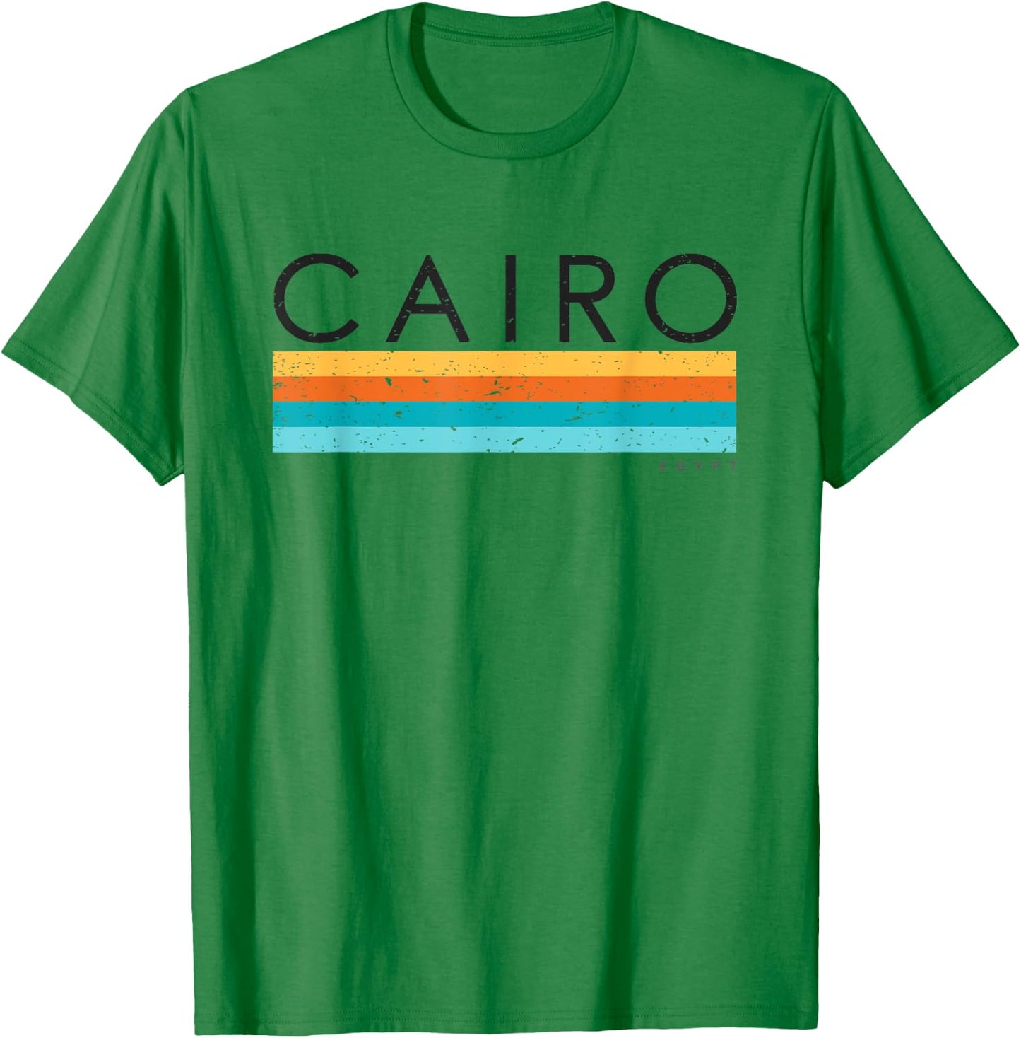 Vintage Cairo Egypt Retro Design T-Shirt - T-Shirt | Irish Green