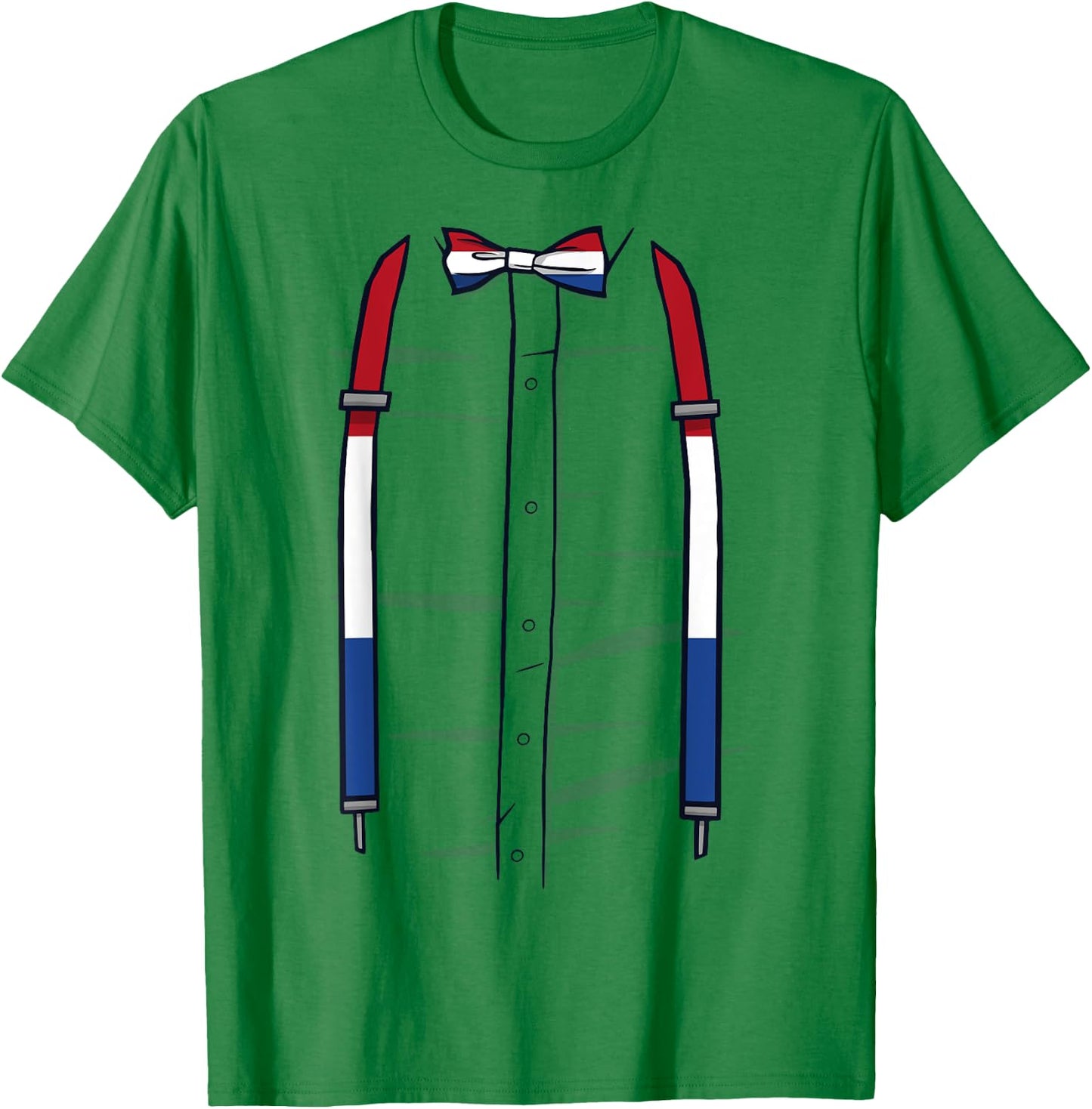 Koningsdag 2024 Kingsday Party Dutch Netherlands Costume T-Shirt - T-Shirt | Irish Green