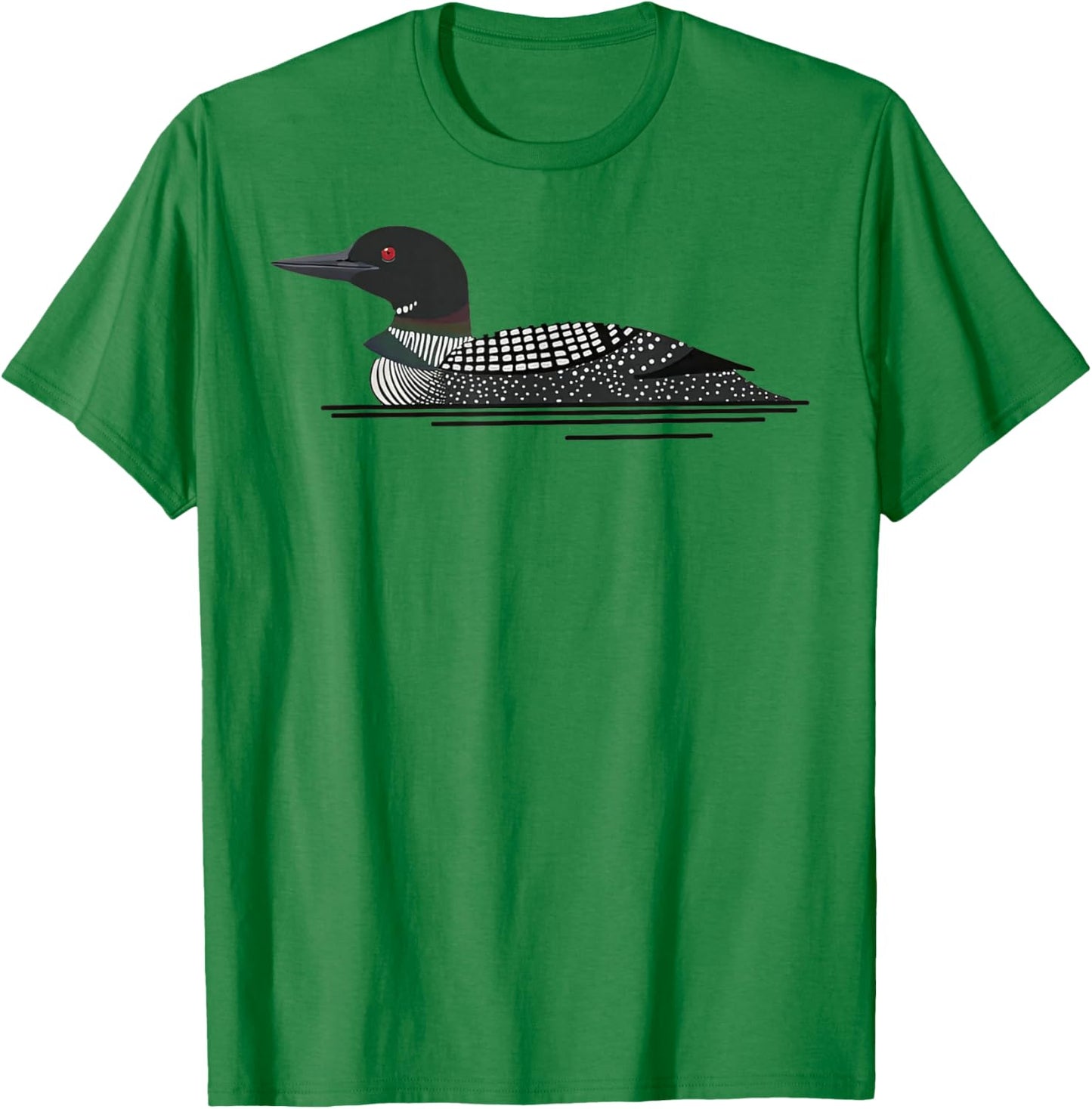 Common Loon T-Shirt - T-Shirt | Irish Green