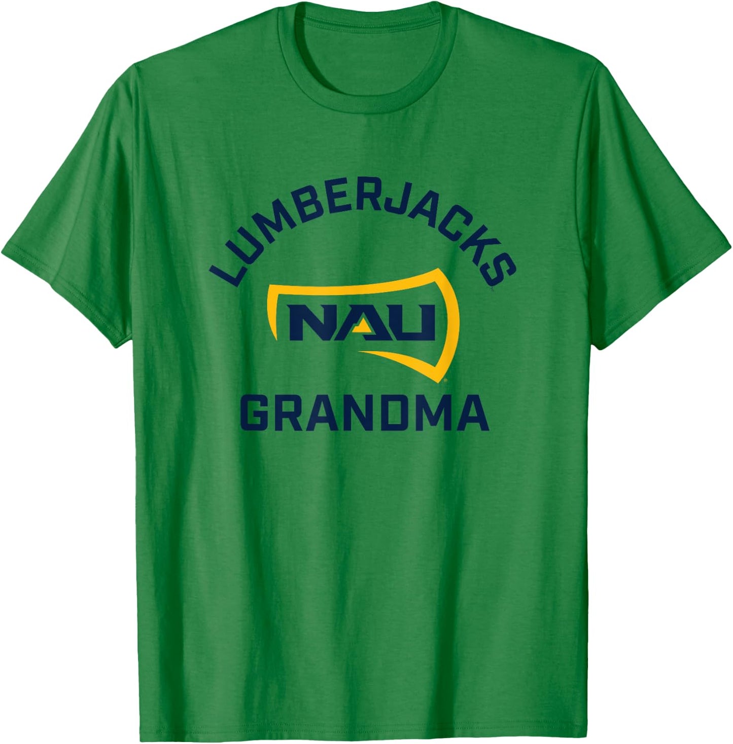 Northern Arizona NAU Lumberjacks Arched Grandma T-Shirt - T-Shirt | Irish Green