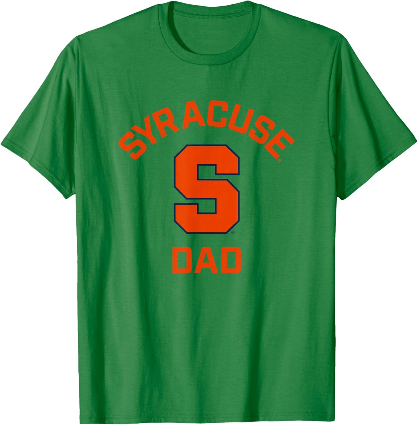 Syracuse University Orange Arched Dad T-Shirt - T-Shirt | Irish Green