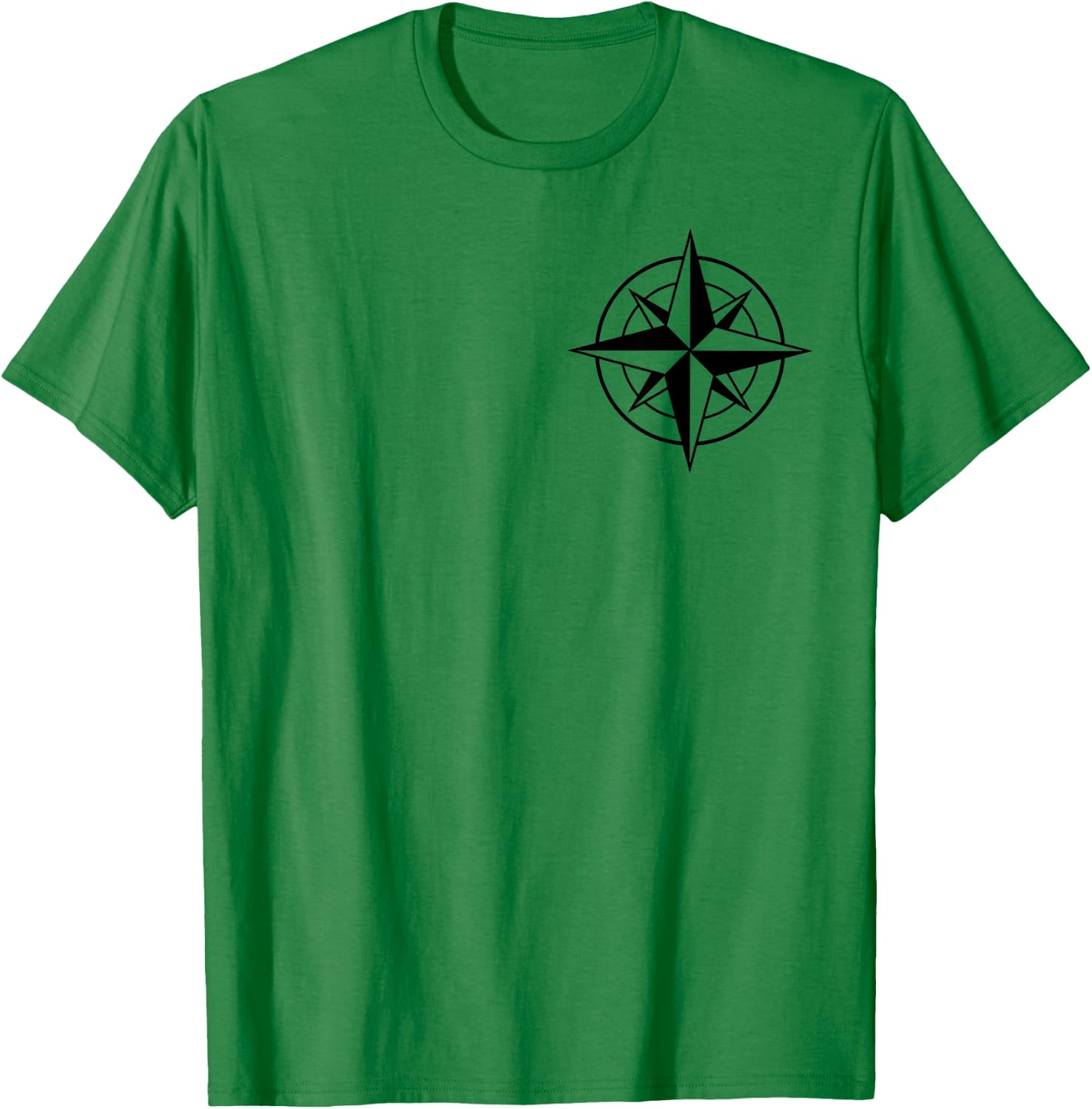 Not all who wander are lost front and back T-Shirt - T-Shirt | Irish Green
