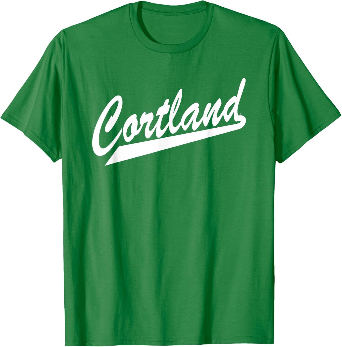 SUNY Cortland Red Dragons Script T-Shirt - T-Shirt | Irish Green