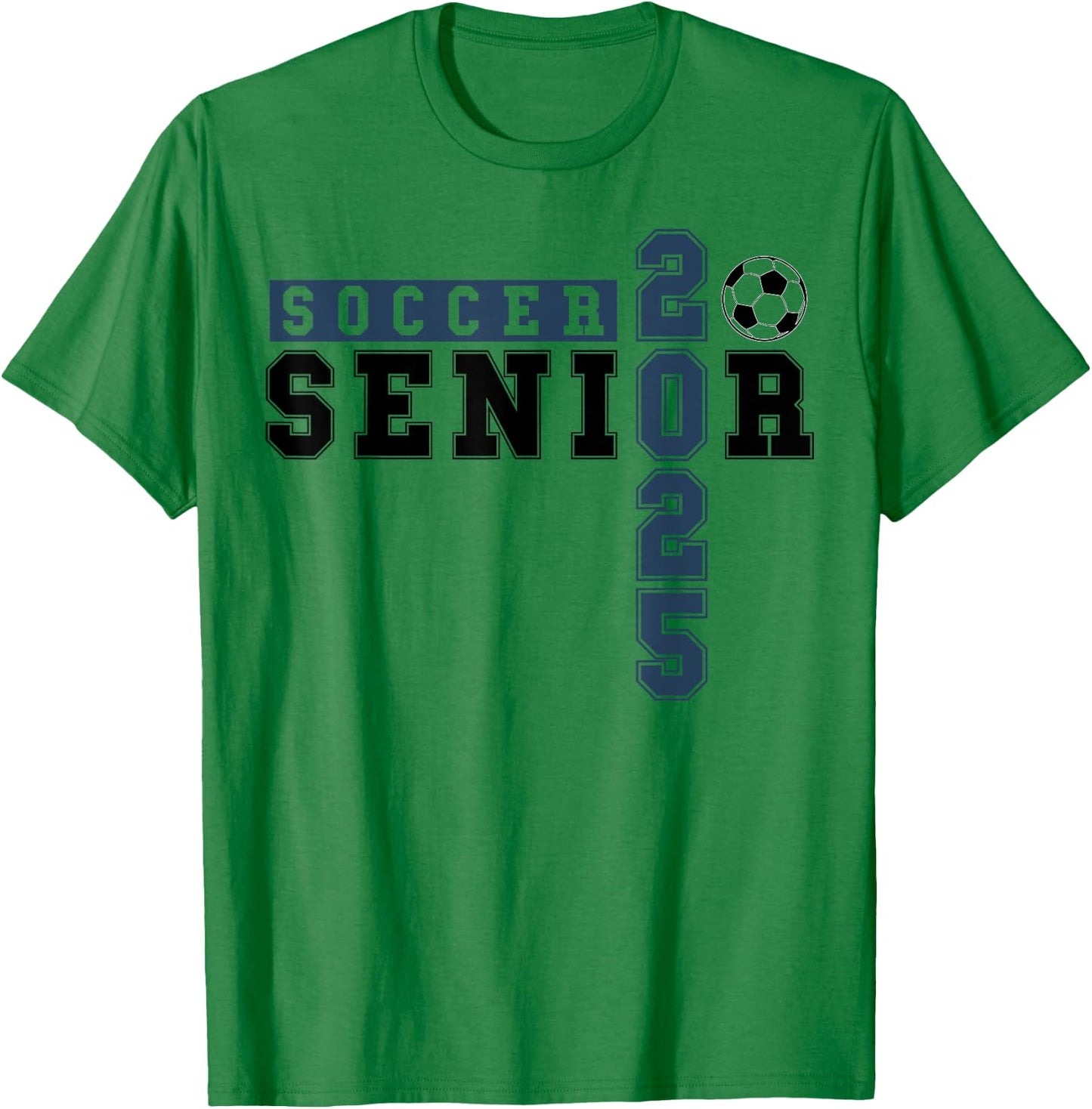 Soccer Senior Night Soccer Senior 2025 Graduation 28 T-Shirt - T-Shirt | Irish Green