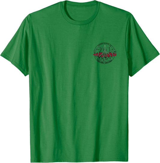 Joe's Surf Surfing Octopus Logo Graphic T-Shirt - T-Shirt | Irish Green