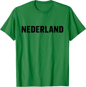Nederland NED Fan Classic Vintage Dutch T-Shirt - T-Shirt | Irish Green