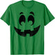 Vintage Jack O Lantern Pumpkin Face Halloween Costume T-Shirt - T-Shirt | Irish Green
