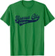 Kansas City - Missouri - Retro / Throwback Design - Classic T-Shirt - T-Shirt | Irish Green