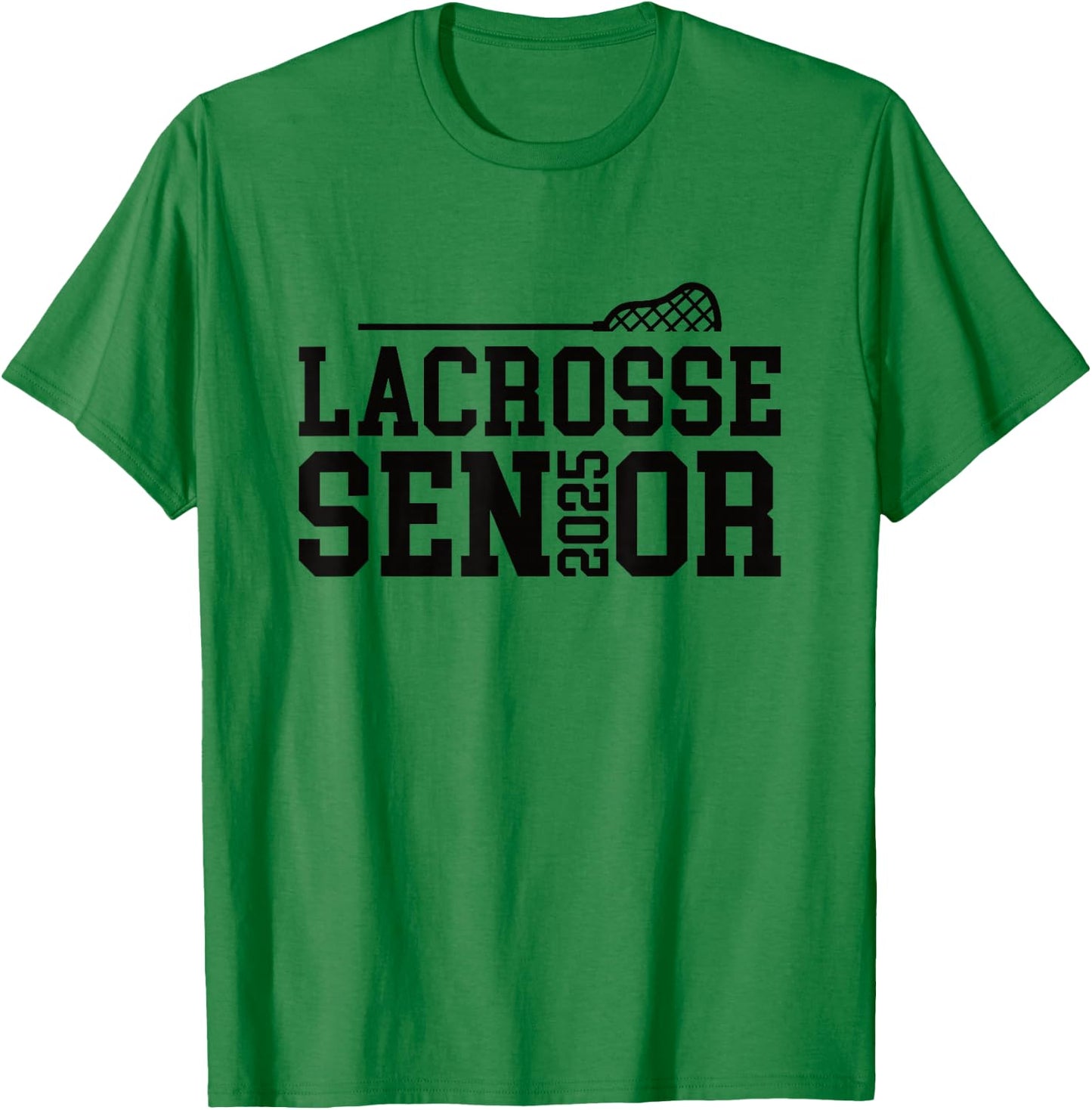 Class of 2025 Lacrosse Senior Night T-Shirt - T-Shirt | Irish Green