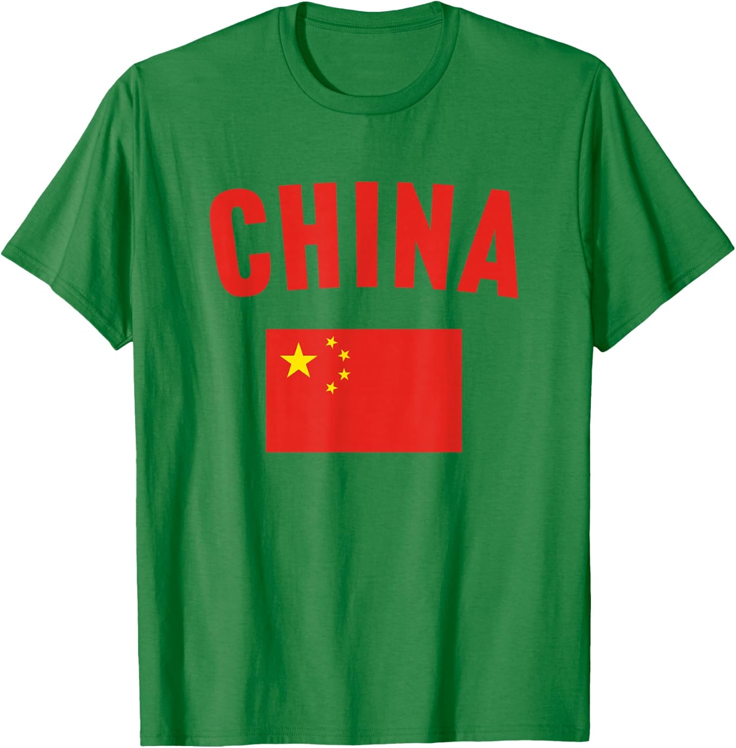 China Flag T-Shirt - T-Shirt | Irish Green