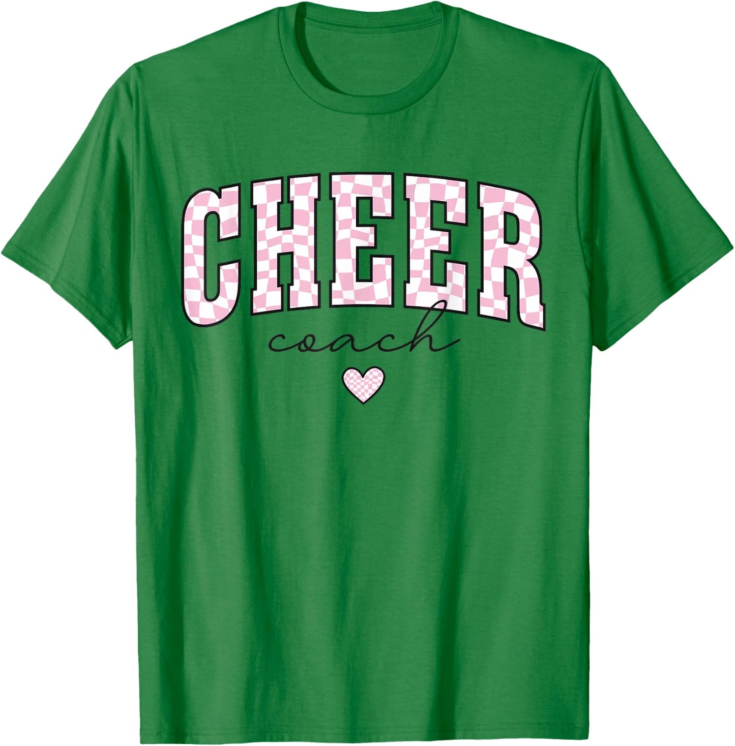 Cheer Coach Life Competition Season Cheerleader Team Trendy T-Shirt - T-Shirt | Irish Green
