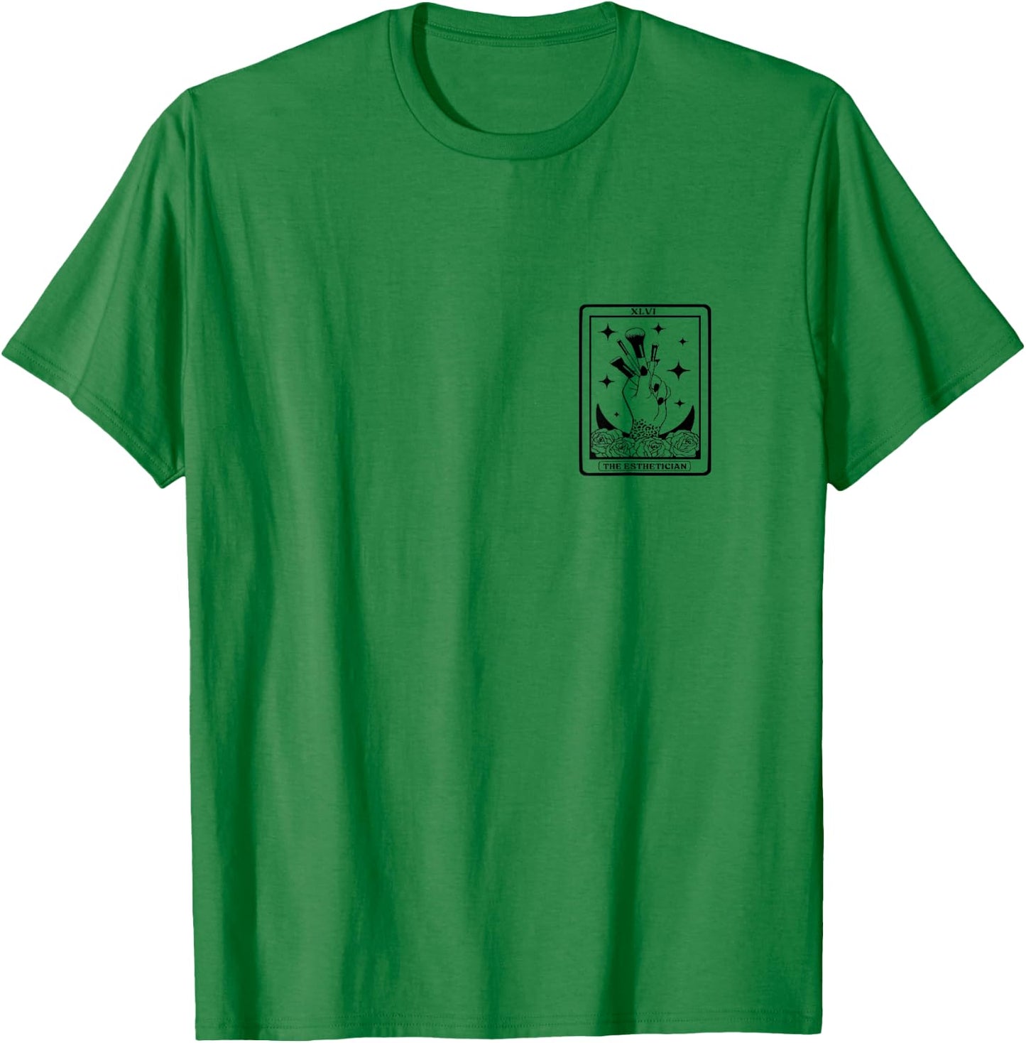 The Esthetician Tarot Card The Esthetician T-Shirt - T-Shirt | Irish Green