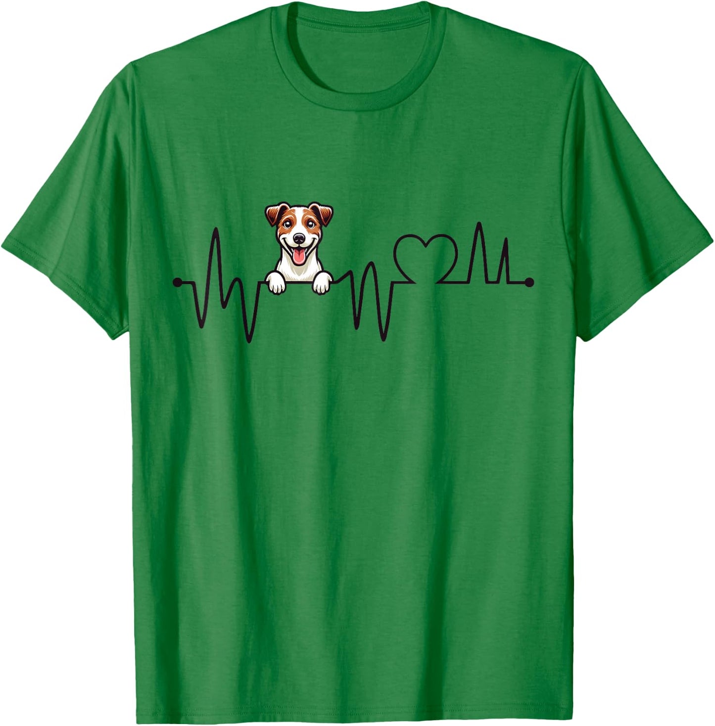 Jack Russell Terrier Lover Women Kids T-Shirt - T-Shirt | Irish Green