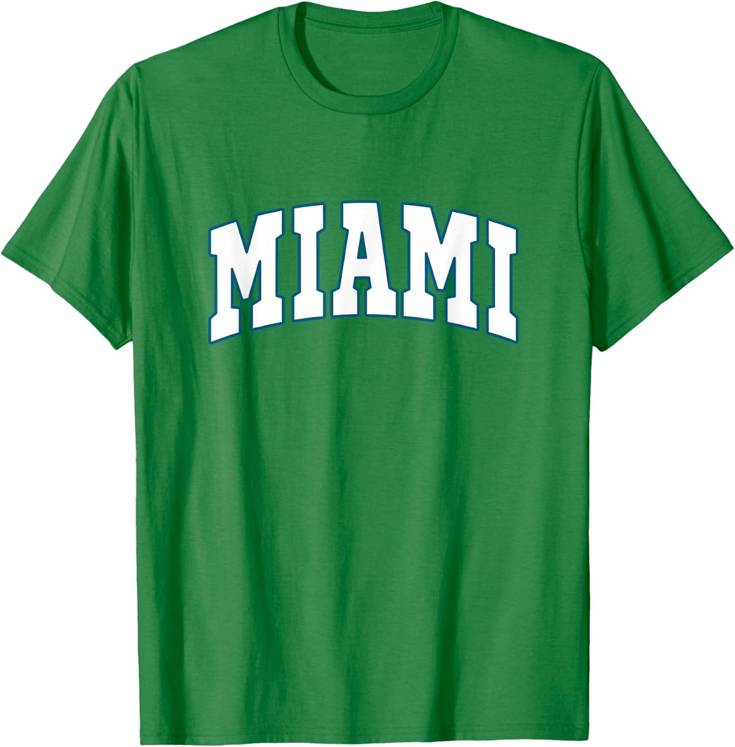 MIAMI - Throwback Design - Classic T-Shirt - T-Shirt | Irish Green