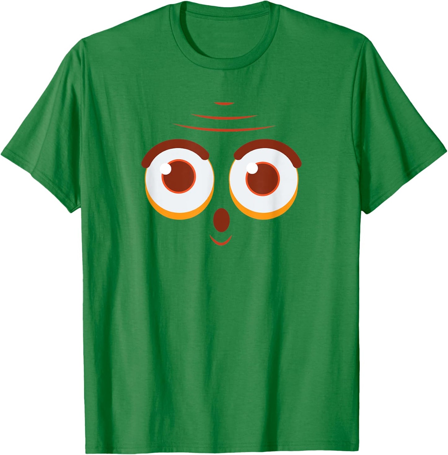 Spooky Monster Face Funny Halloween Matching Costume Outfit T-Shirt - T-Shirt | Irish Green