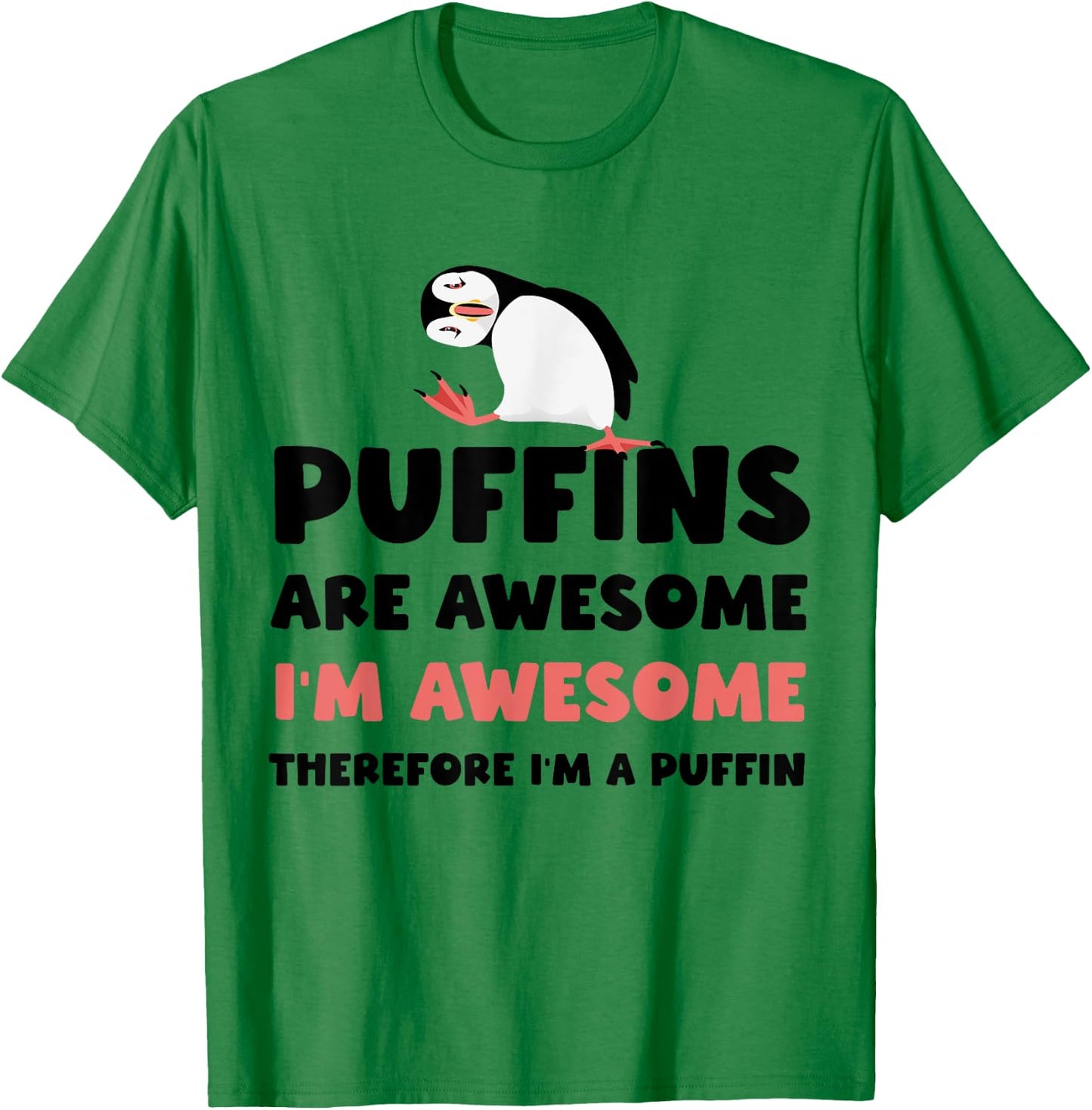 Puffin Shirt Seabird Iceland Sea Bird Puffins T-Shirt - T-Shirt | Irish Green