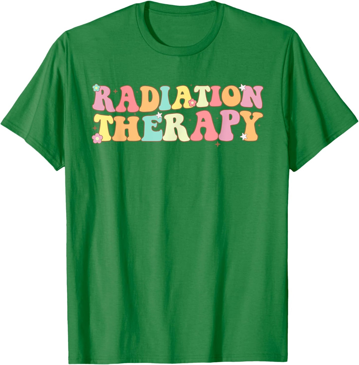 Groovy Radiation Therapist Radiation Therapy Men T-Shirt - T-Shirt | Irish Green