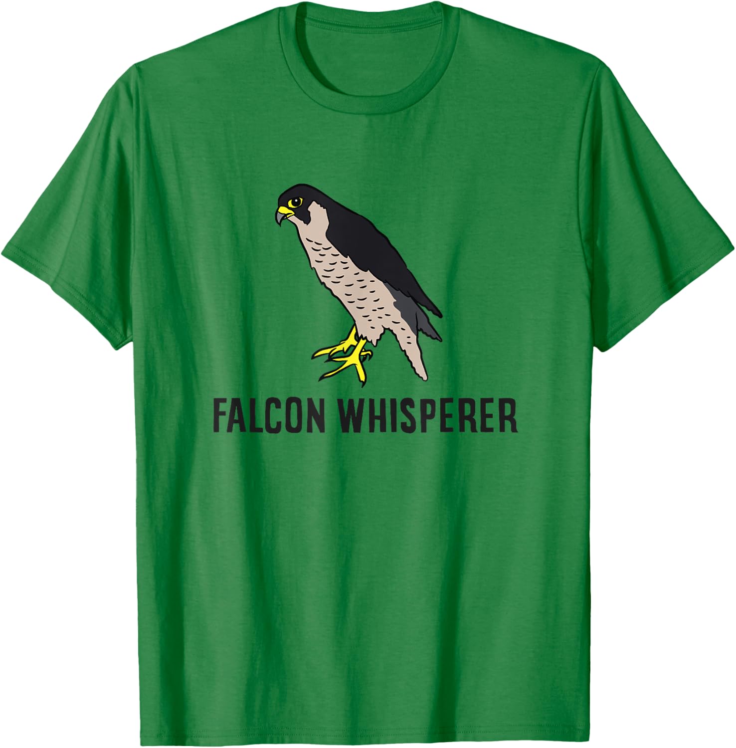 Peregrine Falcon Whisperer T-Shirt - T-Shirt | Irish Green