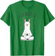 Llamaste Llama Yoga Yogi Cute Love T-Shirt - T-Shirt | Irish Green