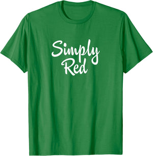 Simply Red "Script" T-Shirt - T-Shirt | Irish Green