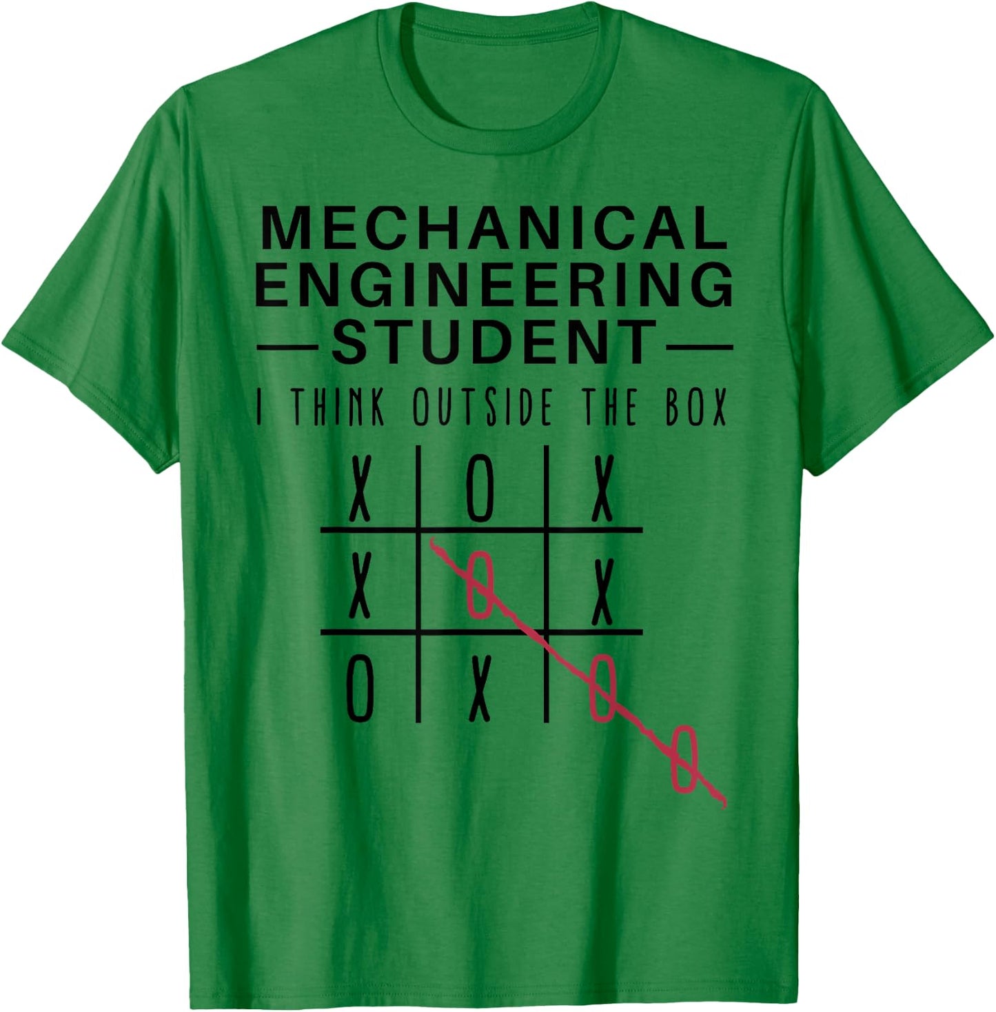Saying Mechanical Engineer Student Joke Graduation Women Men T-Shirt - T-Shirt | Irish Green