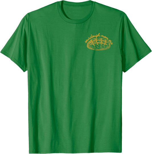 In My Sourdough Mom Era Baking Bread Lover Baker Women T-Shirt - T-Shirt | Irish Green