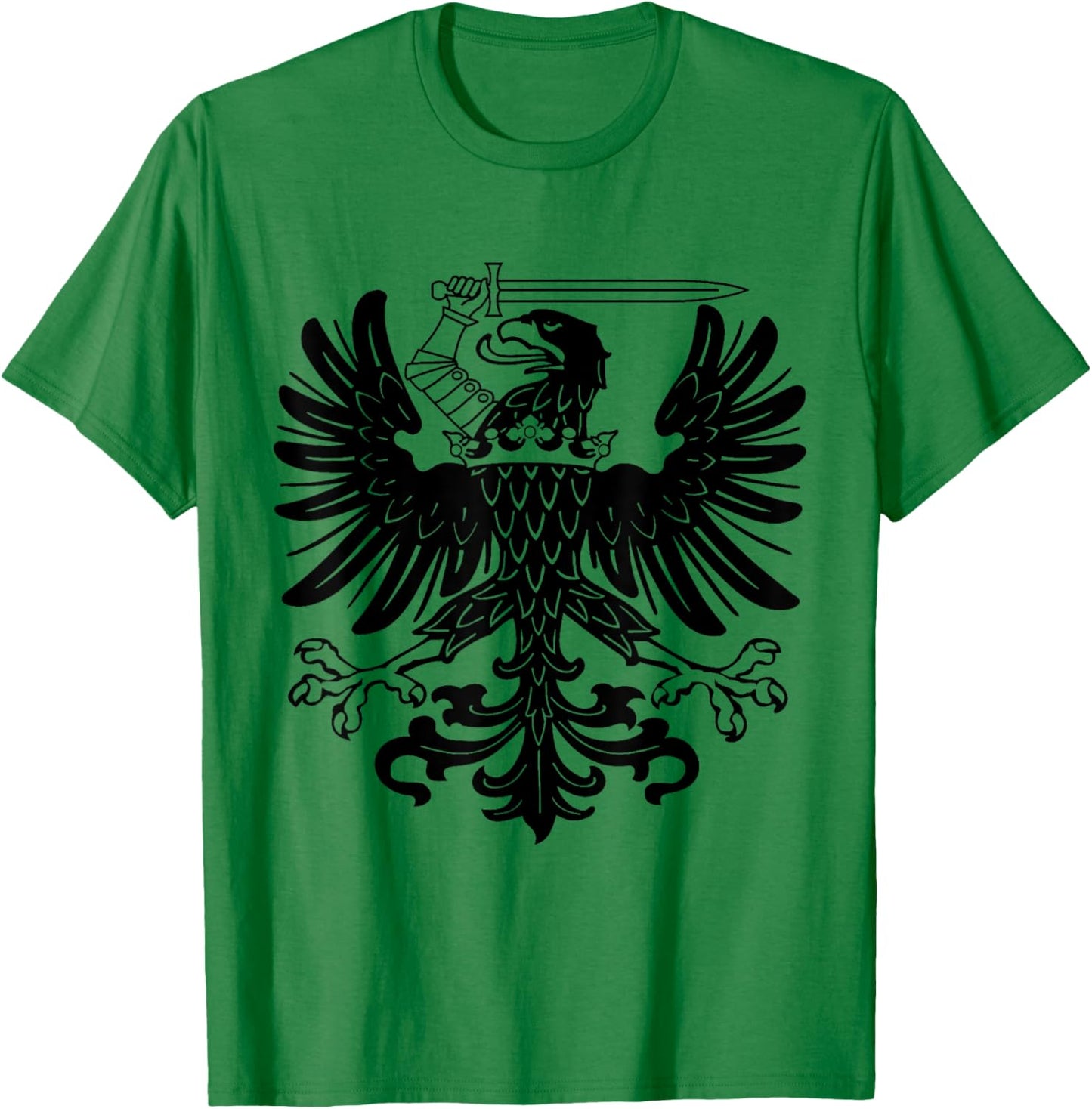 Flag of Prussia Prussian German Germany T-Shirt - T-Shirt | Irish Green