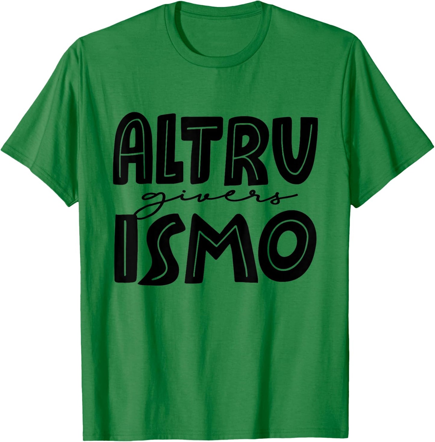 Uniqe ALTRUISMO House of Givers, RCA Givers School Spirit T-Shirt - T-Shirt | Irish Green