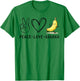 Funny Love Bananas Shirt Cute Banana Gifts Peace Love Banana T-Shirt - T-Shirt | Irish Green
