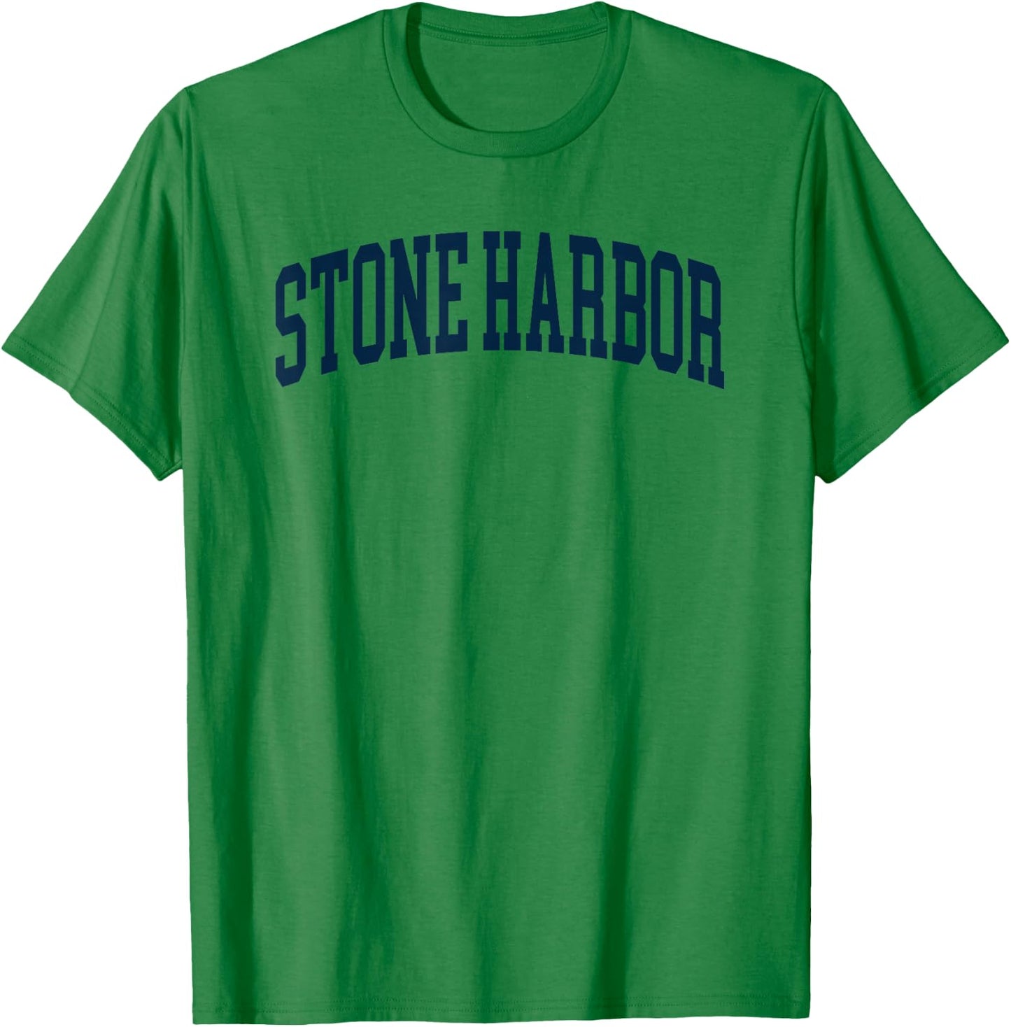 Stone Harbor New Jersey Retro Preppy Throwback T-Shirt - T-Shirt | Irish Green