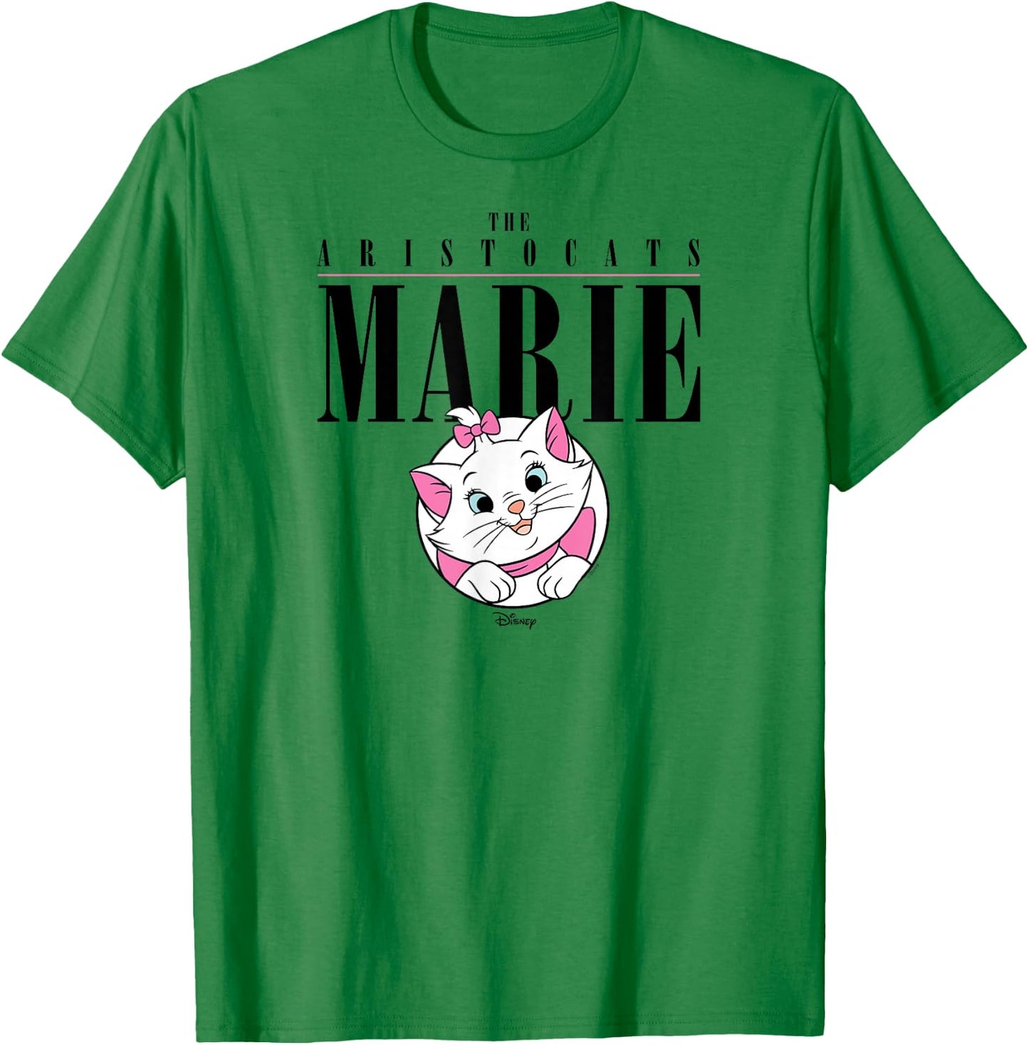 The Aristocats - Marie The Cat Collegiate Style T-Shirt - T-Shirt | Irish Green