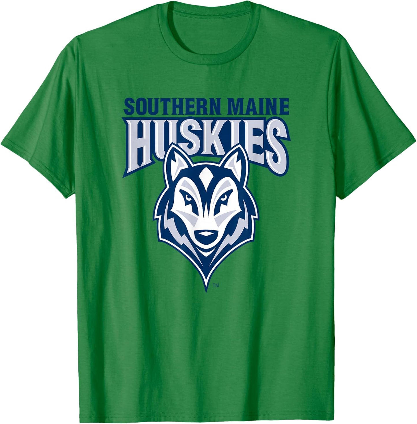 University of Southern Maine USM Huskies T-Shirt - T-Shirt | Irish Green