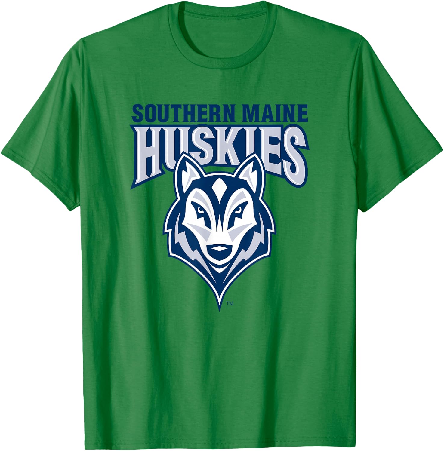 University of Southern Maine USM Huskies T-Shirt - T-Shirt | Irish Green