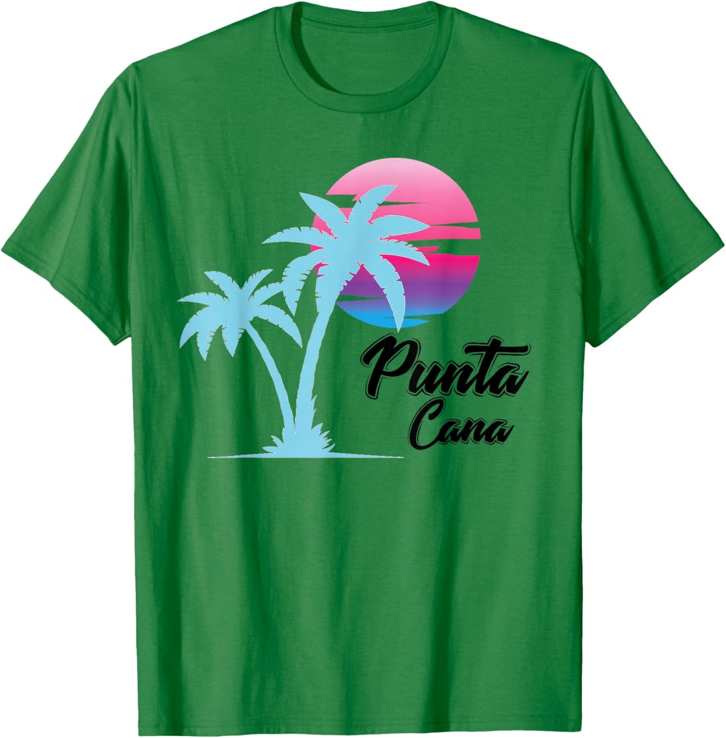 Punta Cana Shirt | Cool Dainty Beach Lovers Gift T-Shirt - T-Shirt | Irish Green