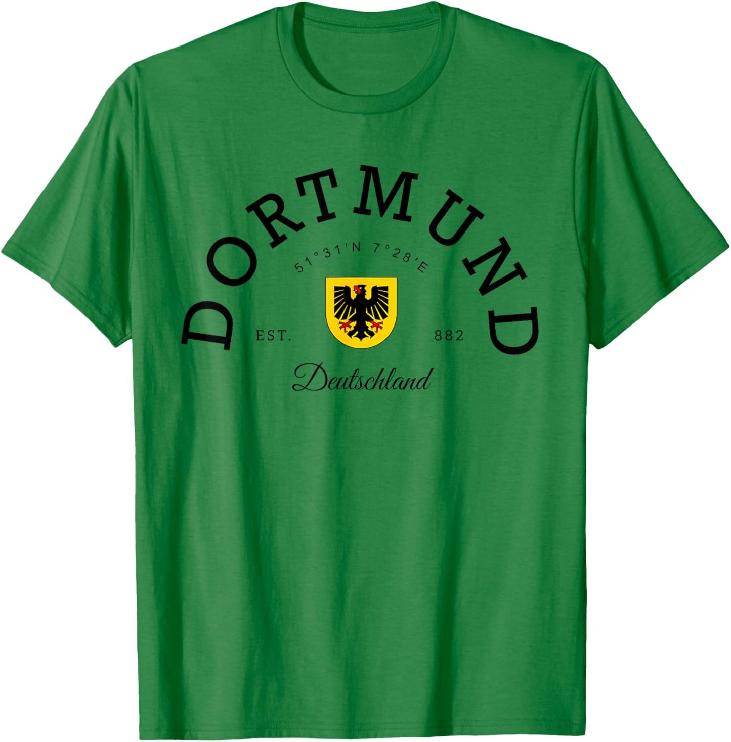 Dortmund Germany Dortmund Gift Dortmund Trip, Germany T-Shirt - T-Shirt | Irish Green