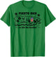 Puerto Rico La Isla del Encanto Puerto Rican Flag Retro T-Shirt - T-Shirt | Irish Green